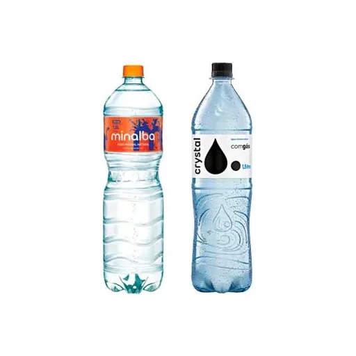 Garrafa de Água Mineral 1,5 Litros Com Gás – Fardo Butantã SP
