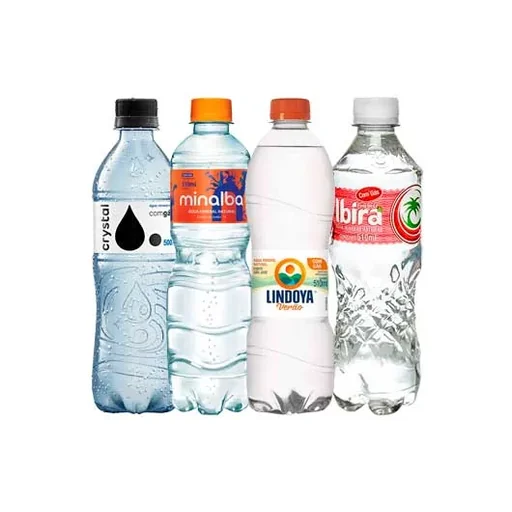 Garrafa de Água Mineral 500ml Com Gás – Fardo 12un Butantã SP