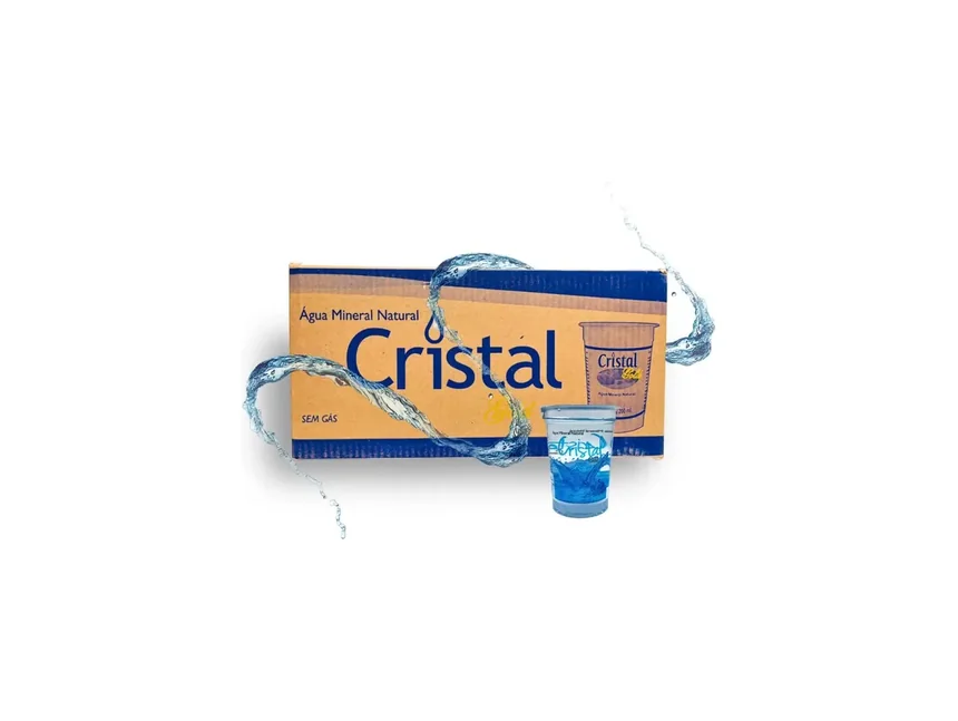 Copo de Água Mineral 200ml – Fardo 48un Butantã SP